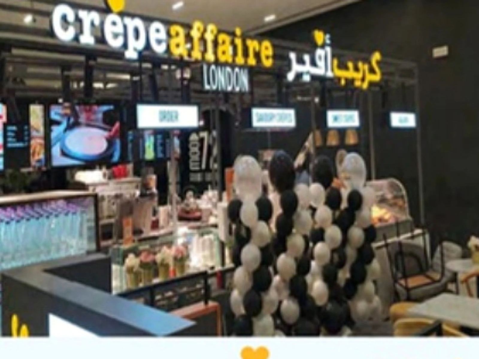 Crepeaffaire Fit-out project in Saudi Arabia
